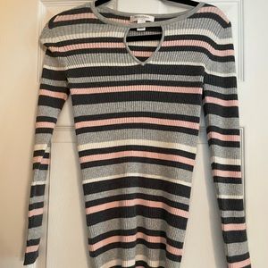 Motherhood Maternity striped sweater